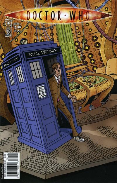 Cover for Doctor Who (IDW, 2009 series) #7 [Cover A]