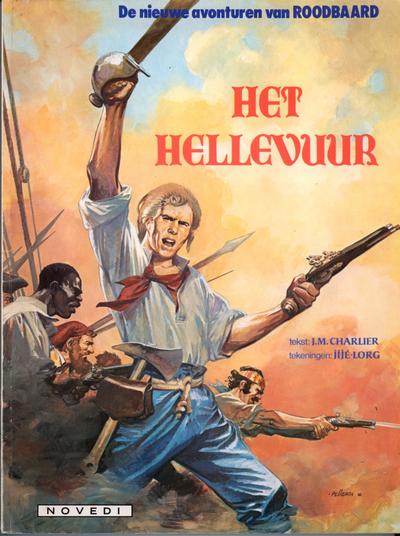 Cover for Roodbaard (Novedi, 1982 series) #18 - Het hellevuur