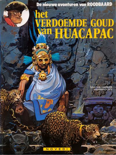 Cover for Roodbaard (Novedi, 1982 series) #22 - Het verdoemde goud van Huacapac
