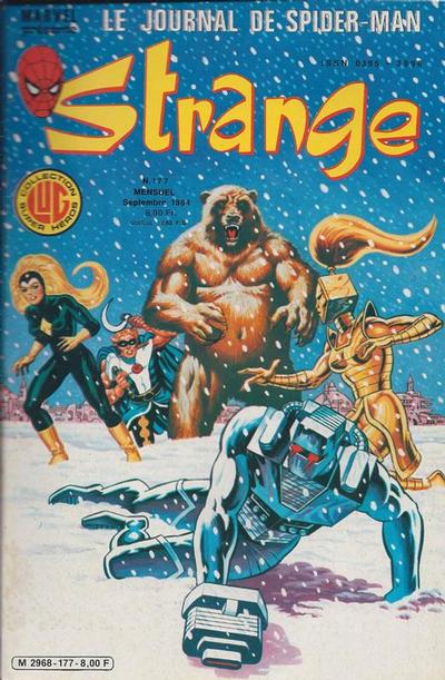Cover for Strange (Editions Lug, 1970 series) #177