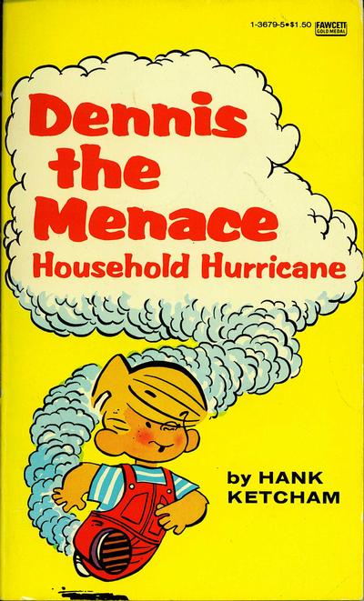 Cover for Dennis the Menace Household Hurricane (Gold Medal Books, 1963 series) #1-3679-5