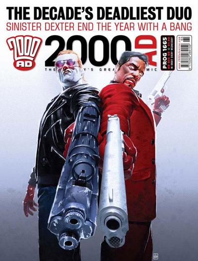 Cover for 2000 AD (Rebellion, 2001 series) #1665