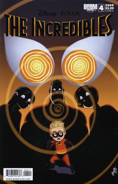 Cover for The Incredibles (Boom! Studios, 2009 series) #4 [Cover B]