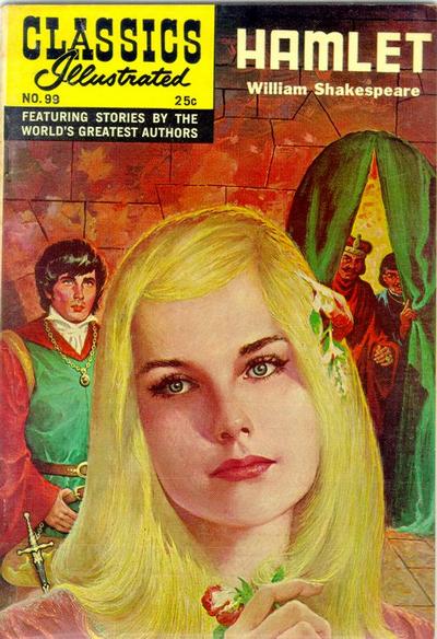Cover for Classics Illustrated (Gilberton, 1947 series) #99 - Hamlet [HRN 169]
