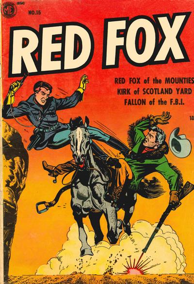 Cover for Red Fox (Magazine Enterprises, 1954 series) #15 [A-1 #108]