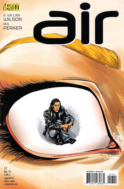 Cover for Air (DC, 2008 series) #17