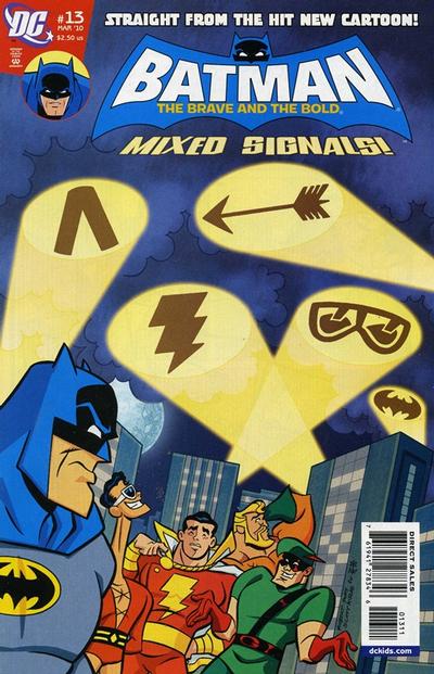 Cover for Batman: The Brave and the Bold (DC, 2009 series) #13 [Direct Sales]