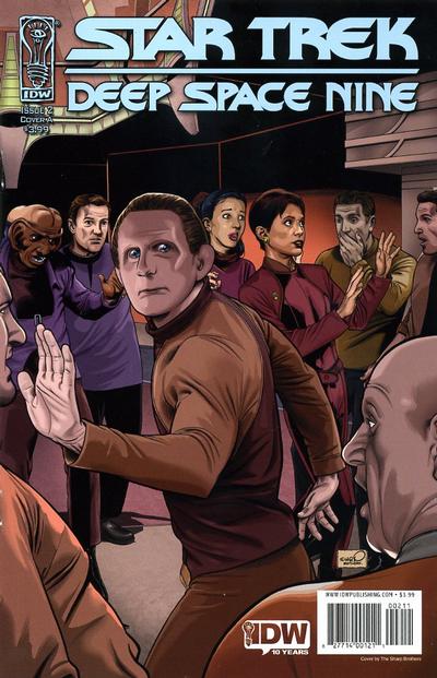 Cover for Star Trek: Deep Space Nine: Fool's Gold (IDW, 2009 series) #2 [Cover A]