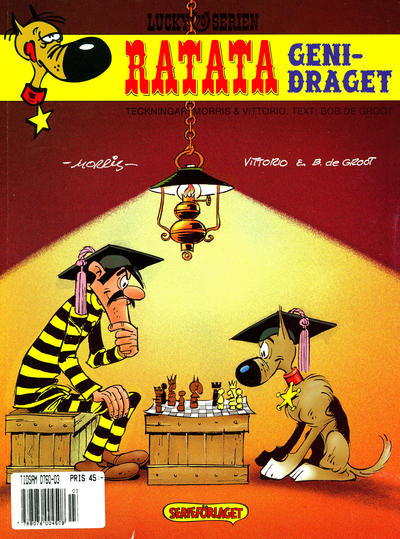 Cover for Luckyserien (Serieförlaget [1980-talet], 1993 series) #70 - Ratata genidraget