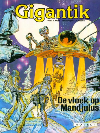 Cover for Gigantik (Novedi, 1981 series) #4 - De vloek op Mandjulus