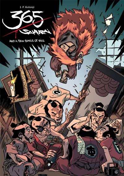 Cover for 365 Samurai and a Few Bowls of Rice (Dark Horse, 2009 series) 