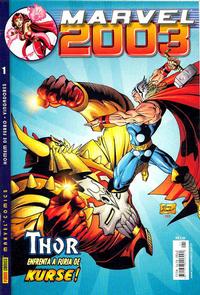Cover Thumbnail for Marvel 2003 (Panini Brasil, 2003 series) #1