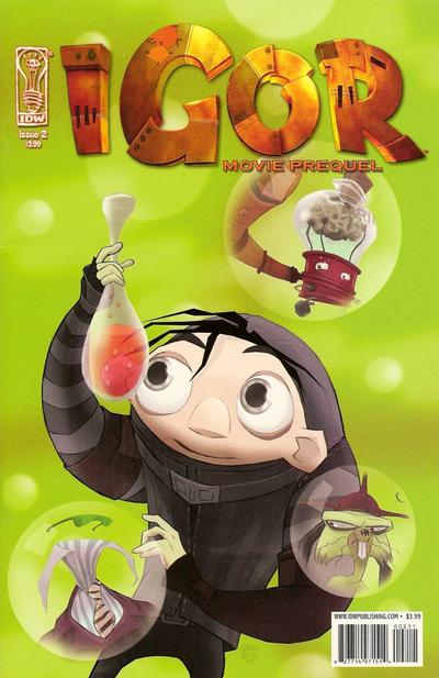 Cover for Igor Movie Prequel (IDW, 2008 series) #2
