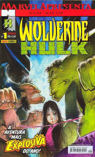 Cover for Marvel Apresenta (Panini Brasil, 2002 series) #1 - Wolverine & Hulk