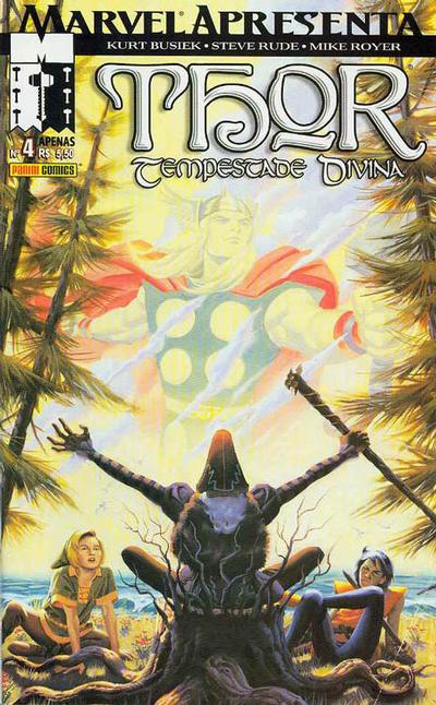 Cover for Marvel Apresenta (Panini Brasil, 2002 series) #4 - Thor: Tempestade Divina