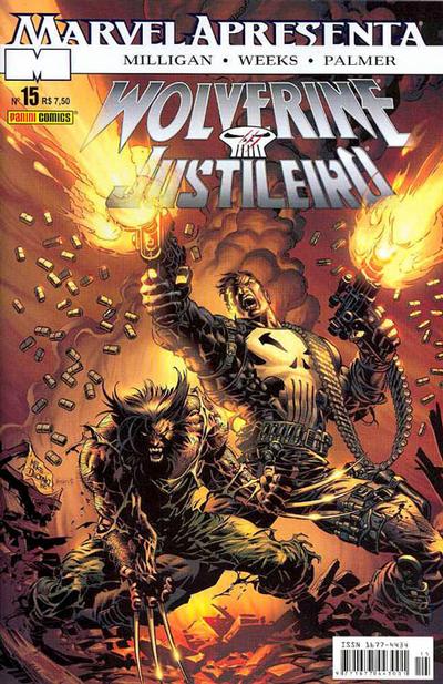 Cover for Marvel Apresenta (Panini Brasil, 2002 series) #15 - Wolverine & Justiceiro