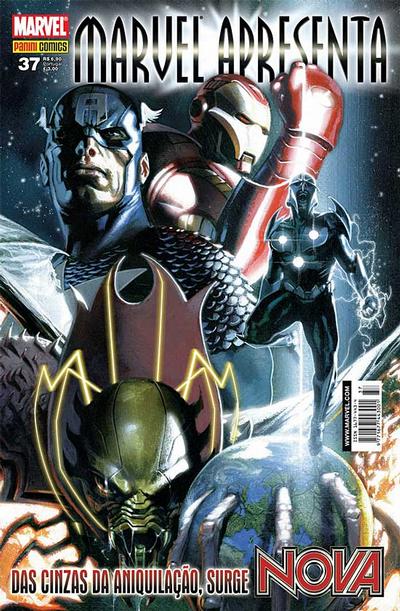 Cover for Marvel Apresenta (Panini Brasil, 2002 series) #37 - Nova: Parte 1