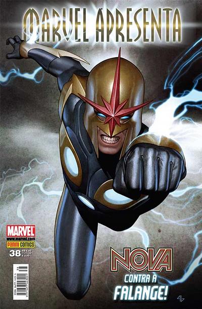 Cover for Marvel Apresenta (Panini Brasil, 2002 series) #38 - Nova: Parte 2