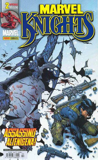 Cover for Marvel Knights (Panini Brasil, 2002 series) #2