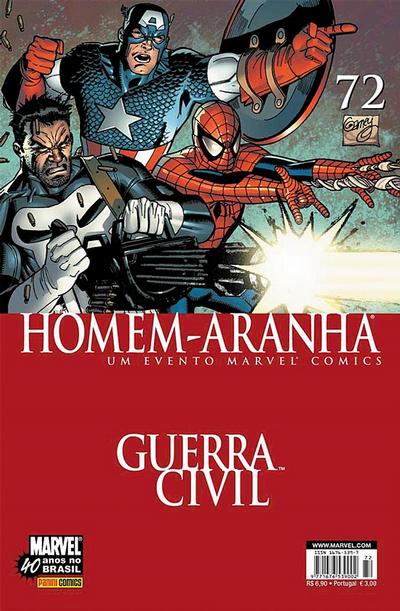 Cover for Homem-Aranha (Panini Brasil, 2002 series) #72