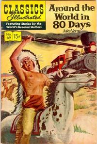 Cover Thumbnail for Classics Illustrated (Gilberton, 1947 series) #69 [HRN 136] - Around the World in 80 Days