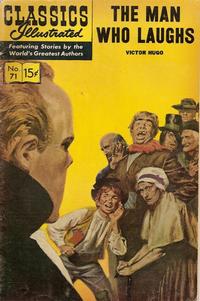 Cover for Classics Illustrated (Gilberton, 1947 series) #71 [HRN 165] - The Man Who Laughs