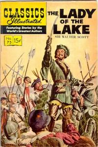 Cover Thumbnail for Classics Illustrated (Gilberton, 1947 series) #75 [HRN 139] - The Lady of the Lake
