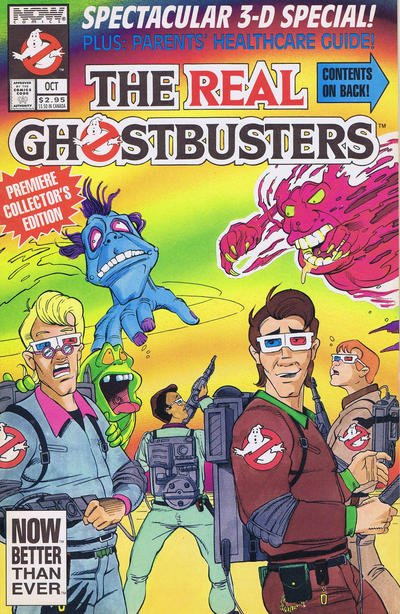 Cover for The Real Ghostbusters Spectacular 3-D Special (Now, 1991 series) 