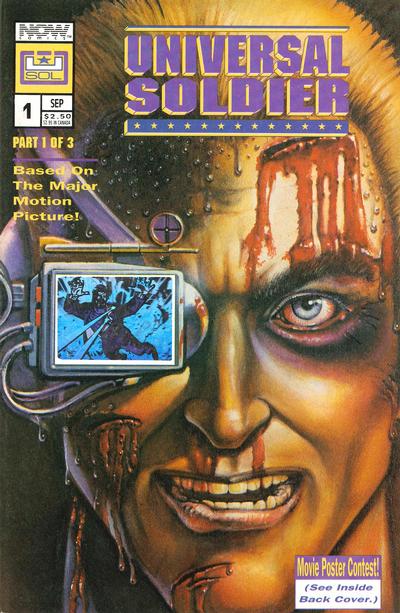 Cover for Universal Soldier (Now, 1992 series) #1 [direct] [Direct]