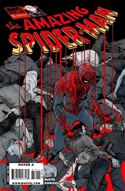Cover for The Amazing Spider-Man (Marvel, 1999 series) #619 [Direct Edition]