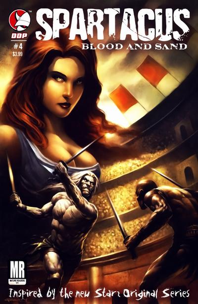 Cover for Spartacus (Devil's Due Publishing, 2009 series) #4
