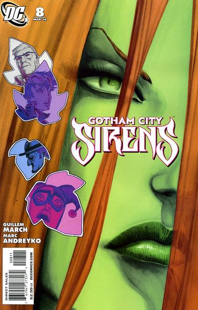 Cover for Gotham City Sirens (DC, 2009 series) #8