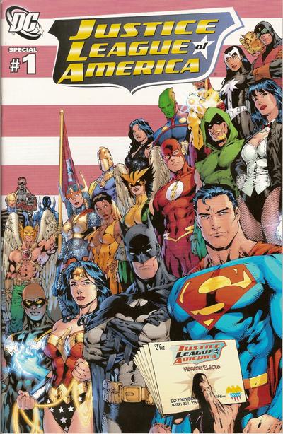 Cover for Justice League of America, Special (DC, 2009 series) #1