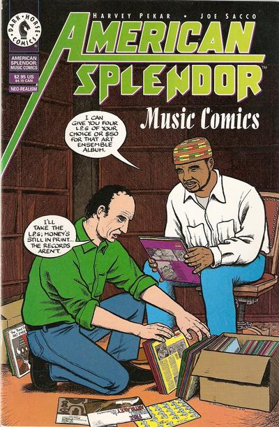 Cover for American Splendor: Music Comics (Dark Horse, 1997 series) 