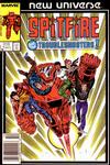 Cover for Spitfire and the Troubleshooters (Marvel, 1986 series) #1 [Newsstand]