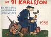 Cover for 91 Karlsson [julalbum] (Åhlén & Åkerlunds, 1934 series) #1935