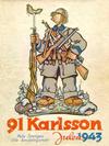 Cover for 91 Karlsson [julalbum] (Åhlén & Åkerlunds, 1934 series) #1943