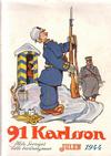Cover for 91 Karlsson [julalbum] (Åhlén & Åkerlunds, 1934 series) #1944