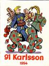 Cover for 91 Karlsson [julalbum] (Åhlén & Åkerlunds, 1934 series) #1954
