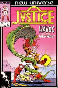 Cover Thumbnail for Justice (Marvel, 1986 series) #3 [Direct]