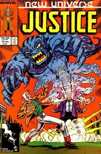Cover for Justice (Marvel, 1986 series) #13 [Direct]