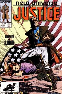 Cover for Justice (Marvel, 1986 series) #14 [Direct]