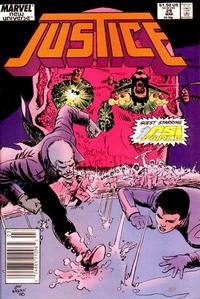 Cover for Justice (Marvel, 1986 series) #29