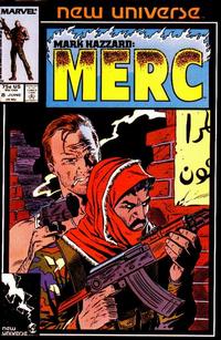 Cover Thumbnail for Mark Hazzard: Merc (Marvel, 1986 series) #8 [Direct]
