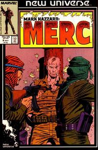 Cover Thumbnail for Mark Hazzard: Merc (Marvel, 1986 series) #9 [Direct]