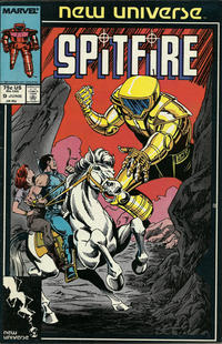 Cover Thumbnail for Spitfire and the Troubleshooters (Marvel, 1986 series) #9 [Direct]
