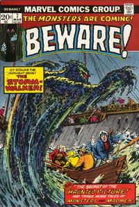 Cover for Beware (Marvel, 1973 series) #7