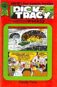 Cover Thumbnail for Dick Tracy Weekly (Blackthorne, 1988 series) #71