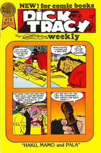 Cover Thumbnail for Dick Tracy Weekly (Blackthorne, 1988 series) #72