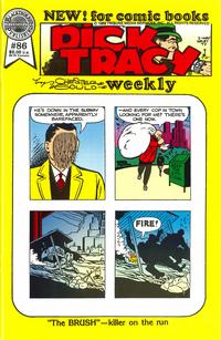 Cover Thumbnail for Dick Tracy Weekly (Blackthorne, 1988 series) #86